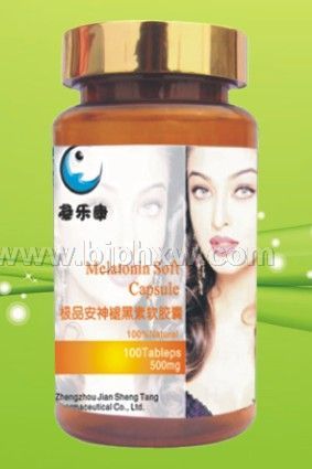 极品安神褪黑素软胶囊 500mg×100粒