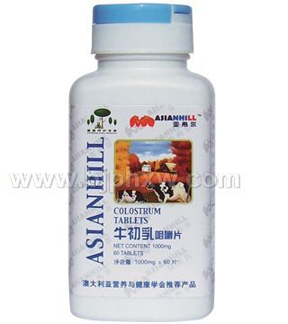 亚希尔牛初乳咀嚼片