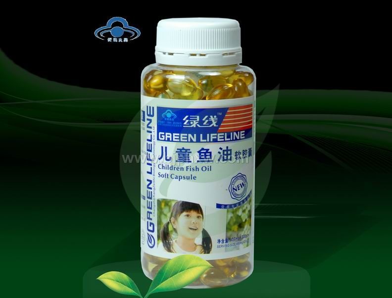 儿童鱼油— 绿线——华夏外用产品招商网