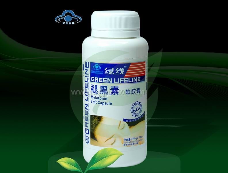 褪黑素软胶囊 — 绿线——华夏外用产品招商网