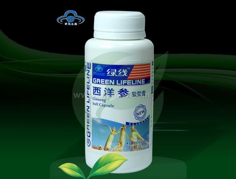 西洋参软胶囊 — 绿线——华夏外用产品招商网