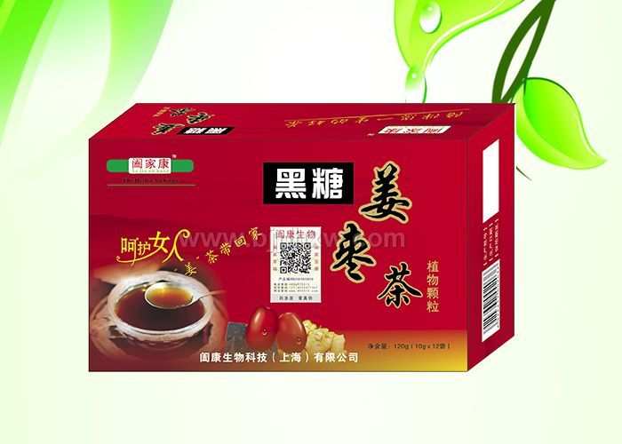 黑糖姜枣茶 活血驱寒.痛经、手脚冷患者——华夏外用产品招商网