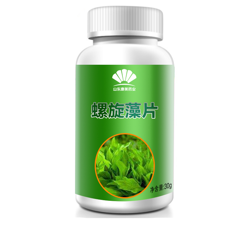 天然螺旋藻片OEM加工 螺旋藻压片糖果贴牌代加工厂家