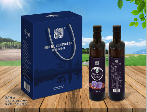 亚麻籽油礼盒——华夏外用产品招商网