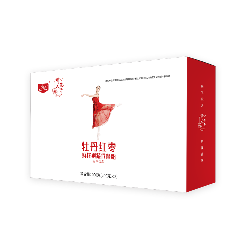 牡丹红枣鲜花果蔬代餐粉——华夏外用产品招商网