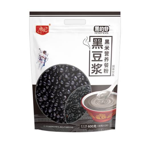 黑豆浆黑米营养餐粉固体饮品