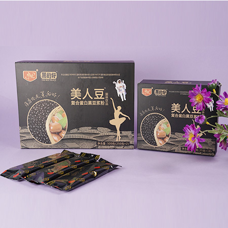 美人豆复合蛋白黑豆浆粉固体饮品承接贴牌定制代加工！——华夏外用产品招商网