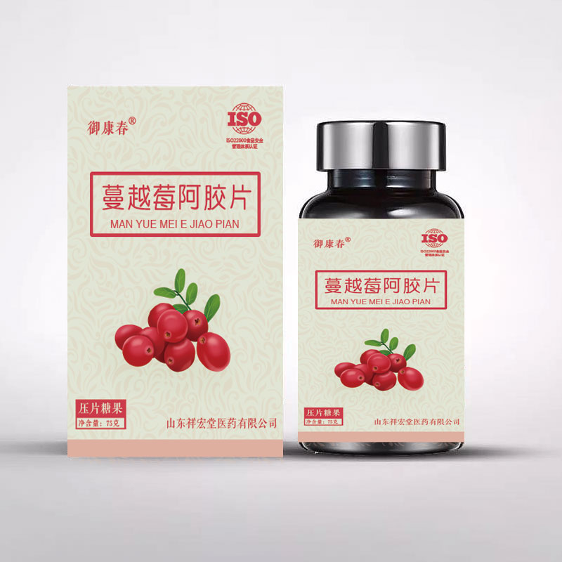 蔓越莓阿胶片OEM贴牌代加工源头厂家