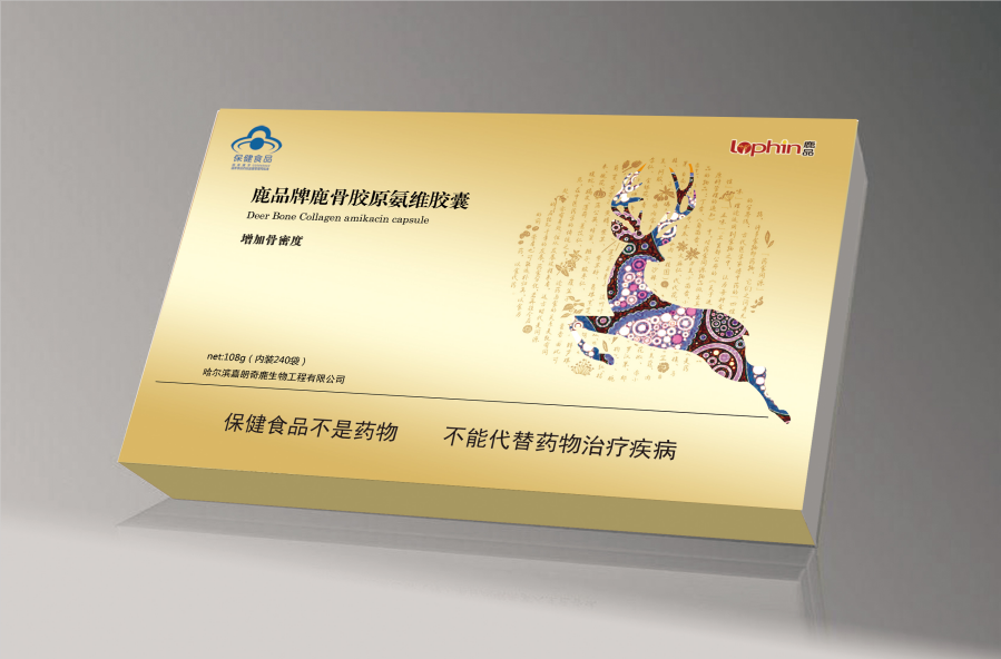 [国食健字] 增加骨密度-鹿品牌鹿骨胶原氨维胶囊——华夏外用产品招商网