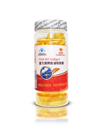 盛力源牌鱼油软胶囊  花巢