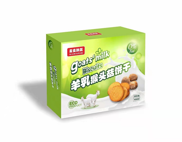 养胃的猴头菇饼干代加工OEM贴牌 羊奶饼干生产工厂
