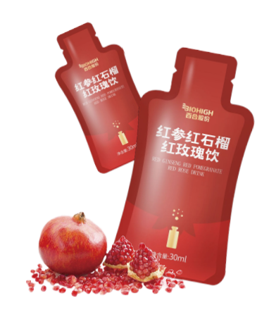 百合股份红参红石榴红玫瑰饮