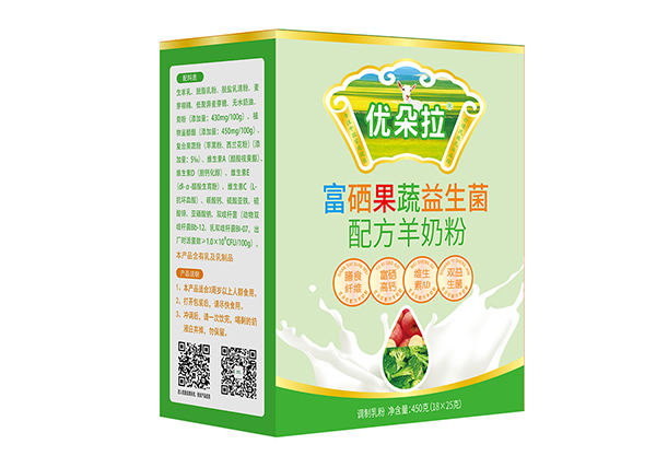 优朵拉富硒果蔬益生菌配方羊奶粉——华夏外用产品招商网
